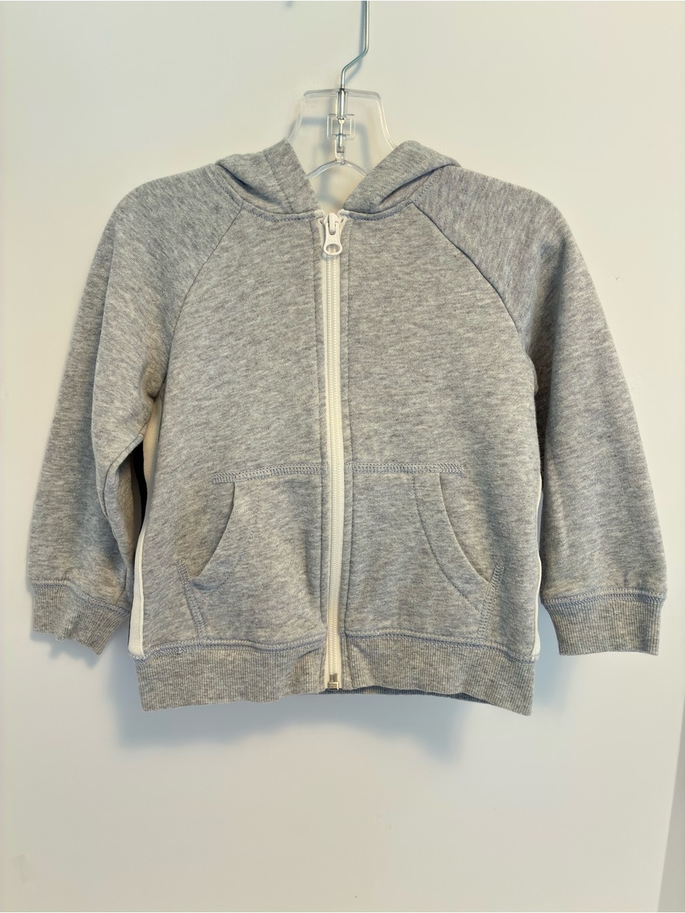 Carter's Toddler Boy's Zip-Up Fleece Sweatshirt Hoodie Gray Size 3T